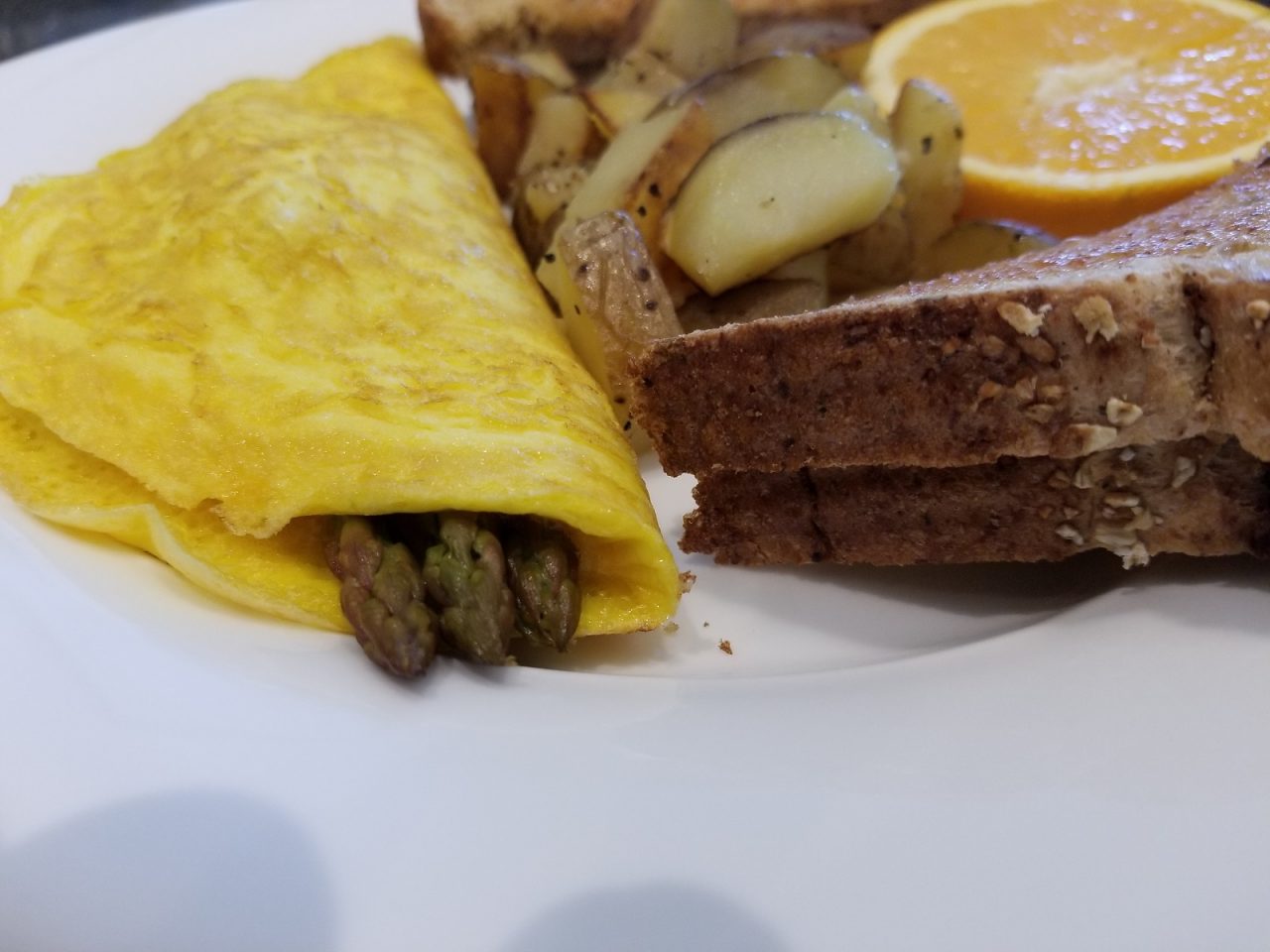 Choose from 3 unique 2 egg omelets on the daily breakfast menu.